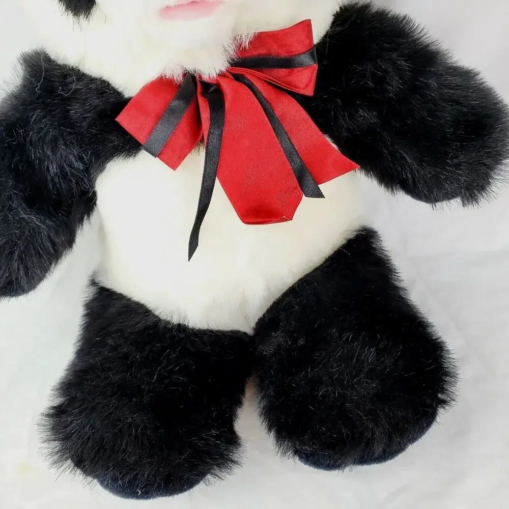 Vintage Panda Bear Plush Stuffed Animal, Cuddle Wit Creation 19